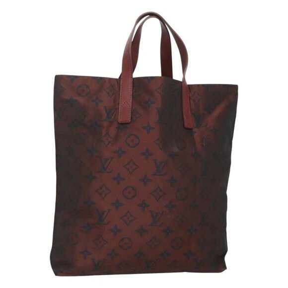 LOUIS VUITTON Monogram Cabas Escapade Tote Bag Nylon Brown - Picture 1 of 16